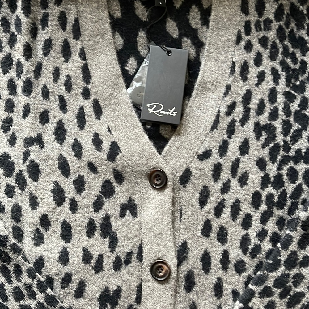 RAILS CARDIGAN Cropped